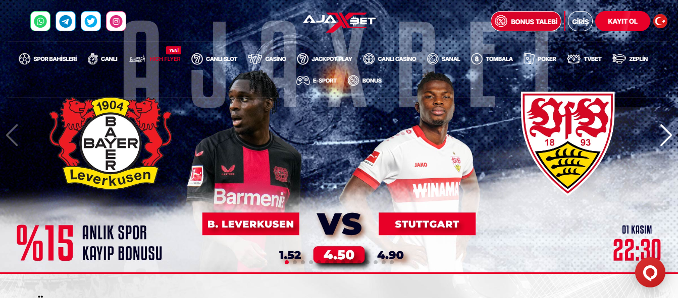 Ajaxbet Bahis Sitesi