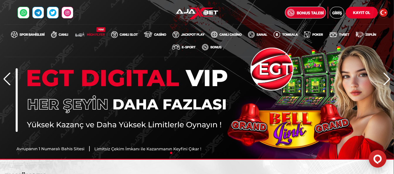 Ajaxbet Güncel Giriş
